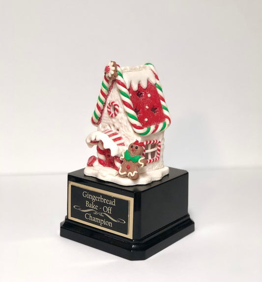 Gingerbread House Decorating Contest Cookie Bake Off Trophy Ugly Sweater Trophy Gingerbread Man Christmas Cookie Christmas Decor