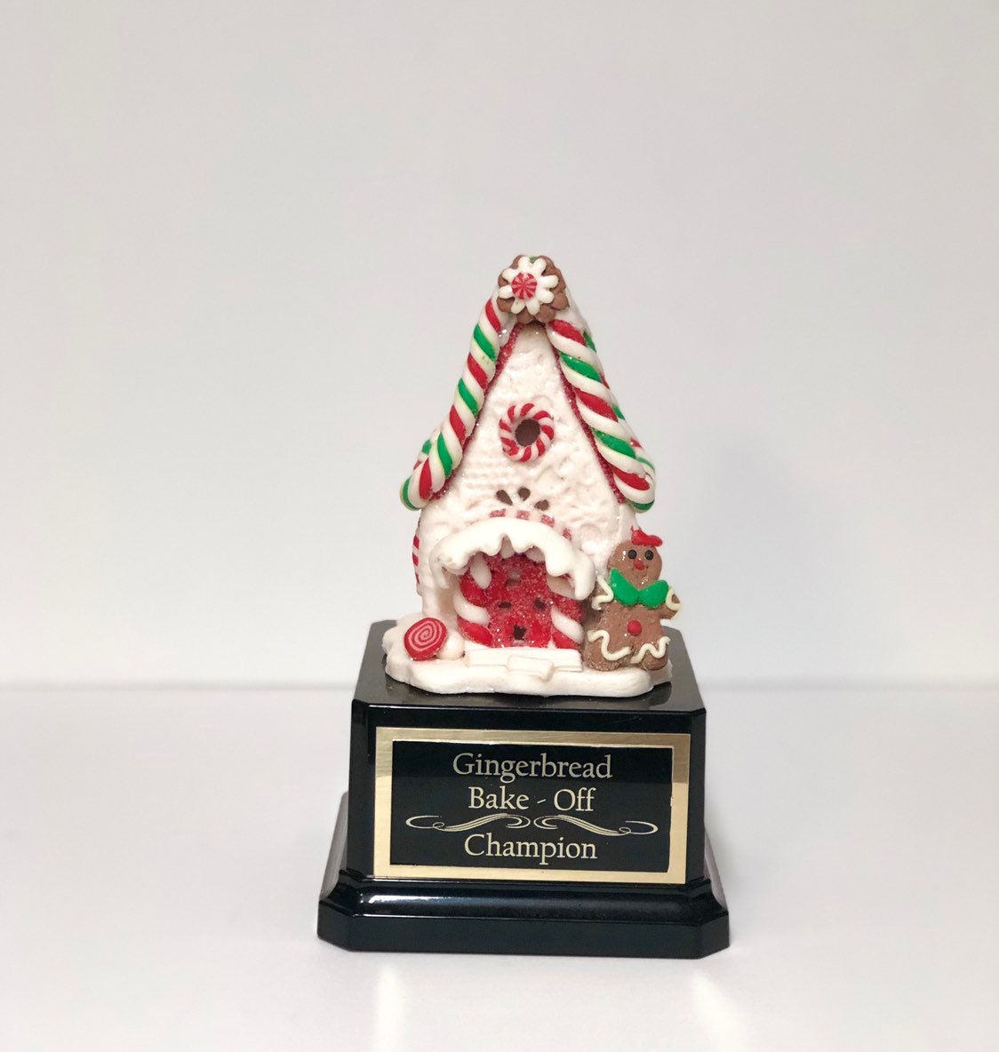Gingerbread House Decorating Contest Cookie Bake Off Trophy Ugly Sweater Trophy Gingerbread Man Christmas Cookie Christmas Decor
