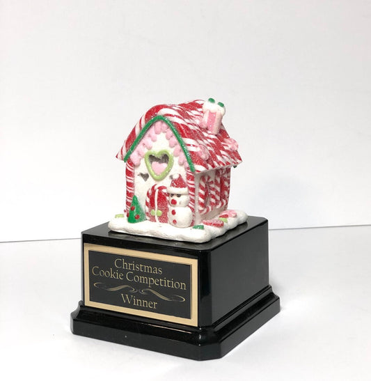 Gingerbread House Cookie Decorating Bake Off Trophy Ugly Sweater Trophy Pink House Snowman Christmas Cookie Gingerbread Man Christmas Decor