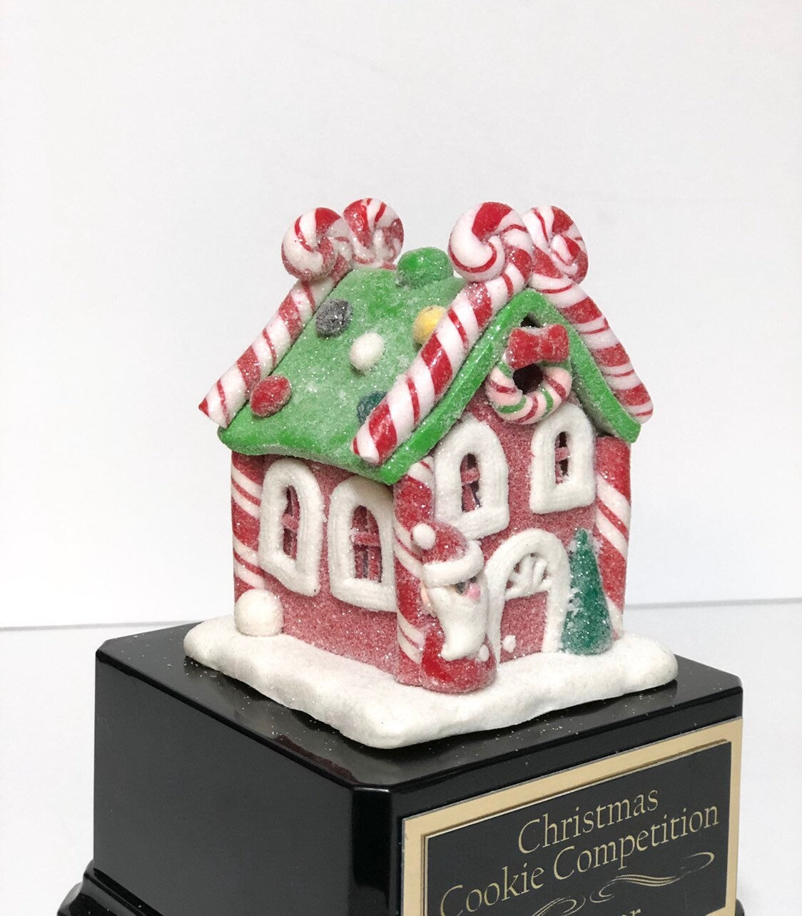 Gingerbread House Trophy Cookie Decorating Bake Off Trophy Ugly Sweater Trophy  Christmas Cookie Santa Christmas Trophy Christmas Decor