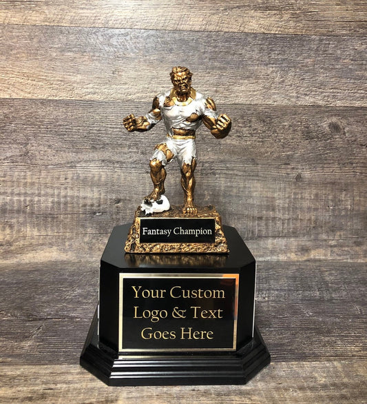 Soccer Trophy Championship Fantasy Soccer / Football Beast Trophy 6 or 12 Perpetual Trophy League Winner Fantasy Award Trophy