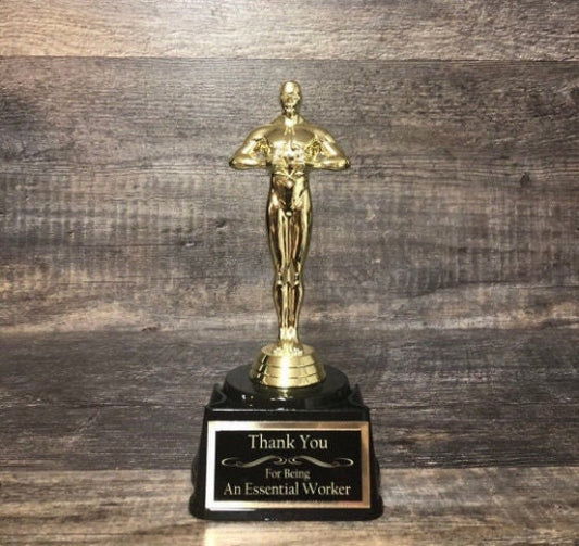 Achievement Award Trophy Personalized Thank You Gift Custom Appreciation Award Top Sales Victory Award Best Dad Employee of the Month Award