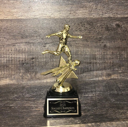 Soccer Trophy Fantasy Soccer Trophy Football Champion Winner Fantasy League Custom Trophy Team Sports Award Economy