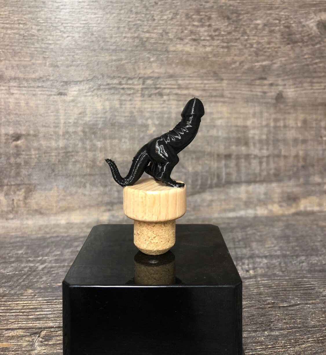 DICKASAURUS Funny Wine Stopper Novelty Gift Bottle Cork Wine Stopper Mature Gag Gift Christmas Stocking Stuffer Wine Lover Birthday Gift