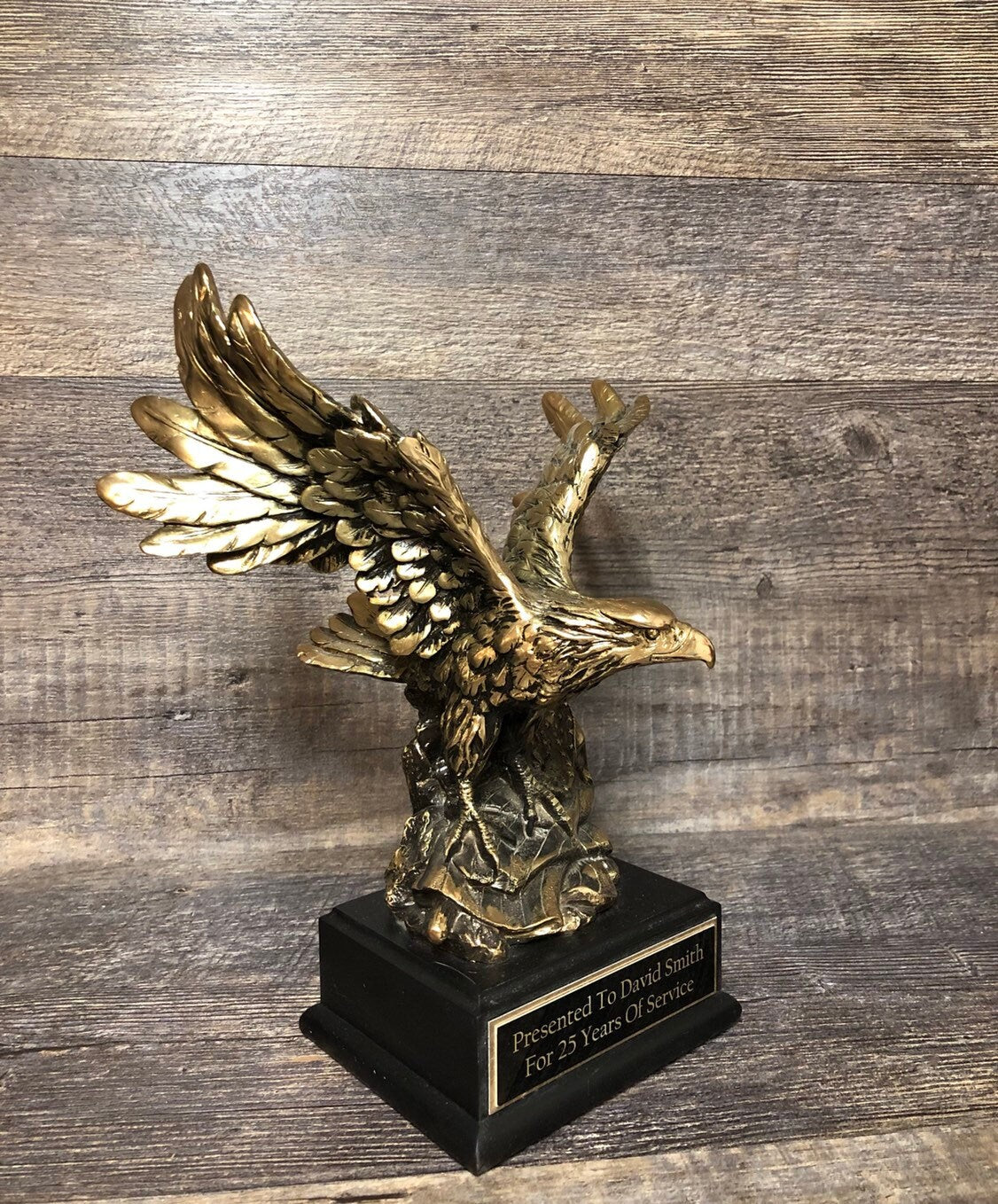 Eagle Trophy Sculpture Retirement Achievement Award Victory Trophy Years Of Service Military Thank You Gift Appreciation Award Top Sales