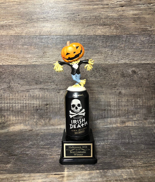 Halloween Trophy Funny Beer Trophy Best Scariest Costume Contest Drinking Games Adult Humor Gag Gift Pumpkin Carving Beer Drinker