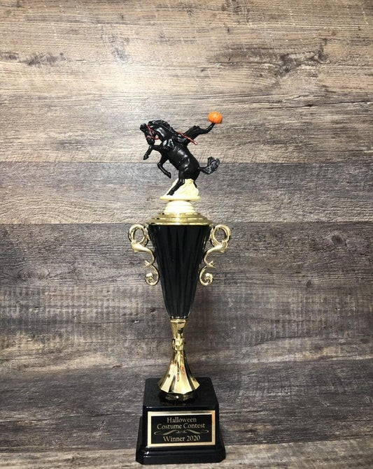 Headless Halloween Trophy Scariest Costume Contest Best Costume Dia De Los Muertos Trophies Skull Halloween Decor