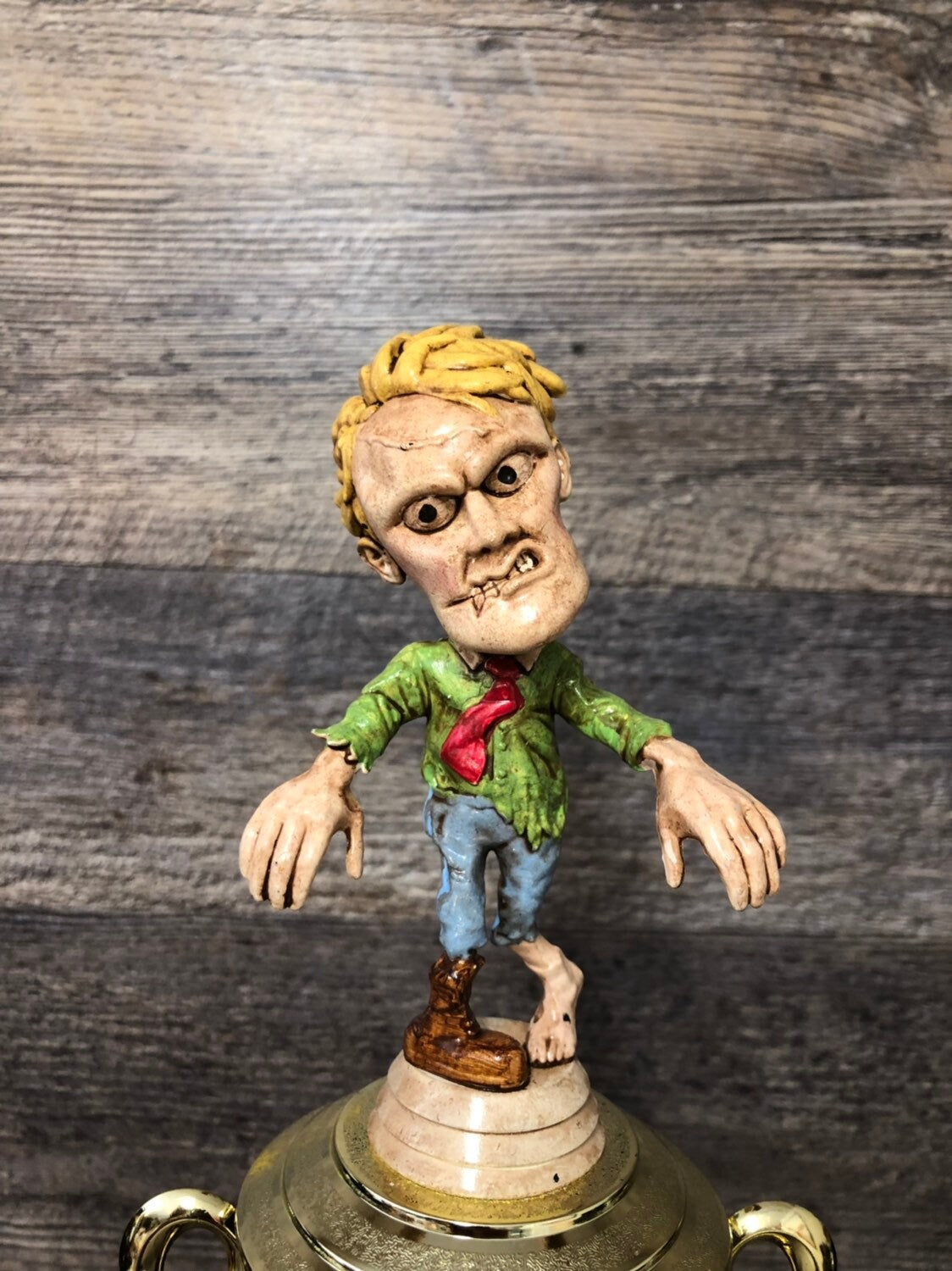 Halloween Trophy Trophies Best Costume Contest Winner Scariest Costume Zombie Pumpkin Carving Contest Halloween Decor Trunk or Treat