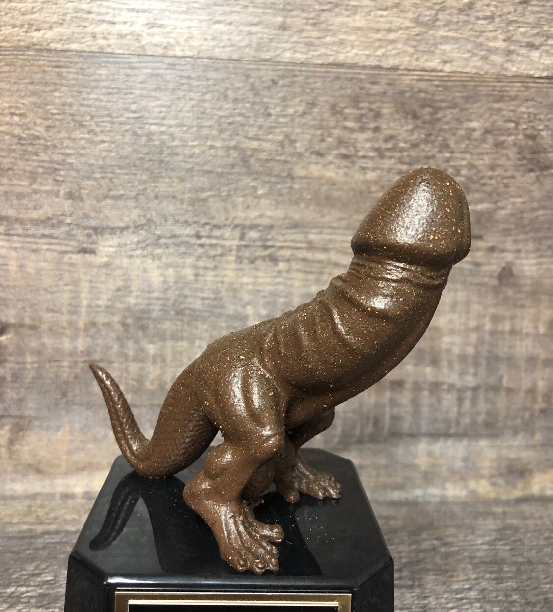 Fantasy Football Loser Funny Trophy Shit Dick Award Full Of Shit LOSER Trophy Sacko Award FFL Last Place Fantasy Party Pooper Funny Award