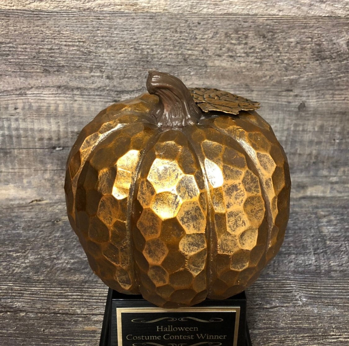 Halloween Trophy Golden Gold Pumpkin Carving Contest Jack O Lantern Best Costume Contest Prize Halloween Decor Halloween Trophies