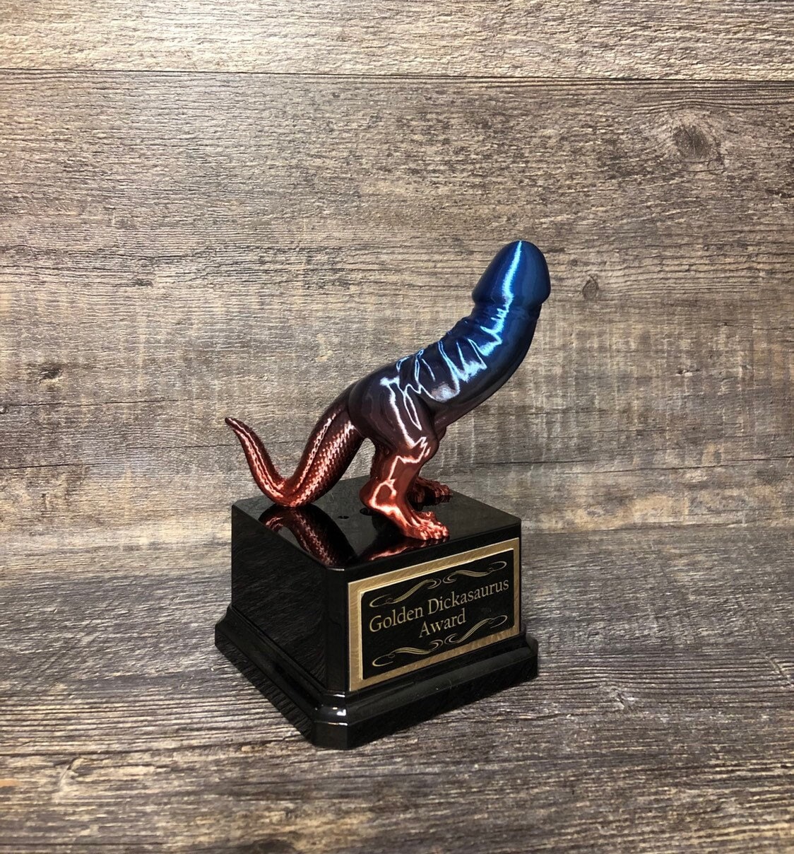 Fantasy Football Trophy League LOSER Adult Humor Gag Gift Trophy FFL Trophy Dickasaurus Funny Penis Trophy You're A Dick Dickhead