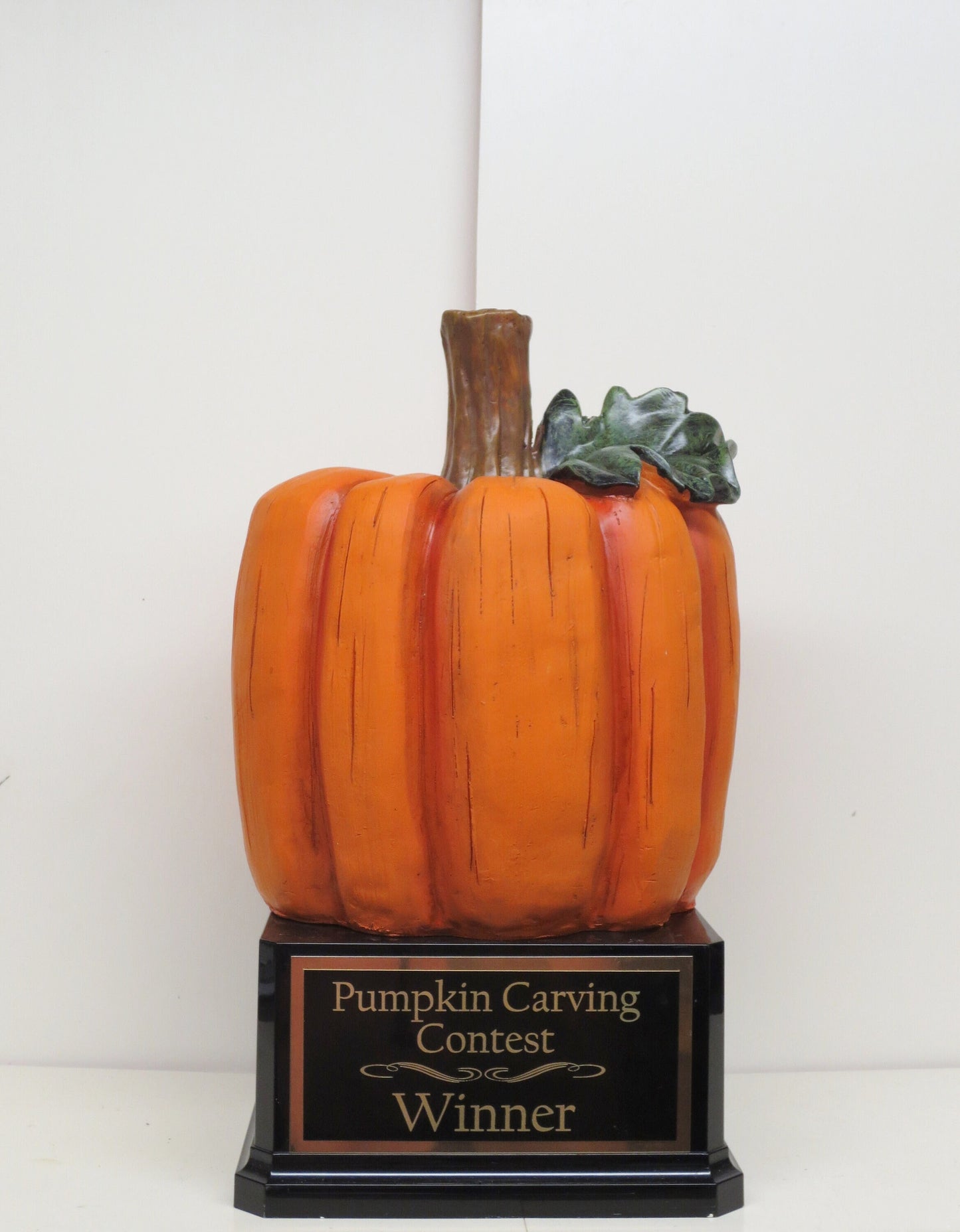 Halloween Trophy Pumpkin Carving Contest Best Costume Contest Scariest Costume Best Couple Big Jack O Lantern Halloween Decor Trunk or Treat