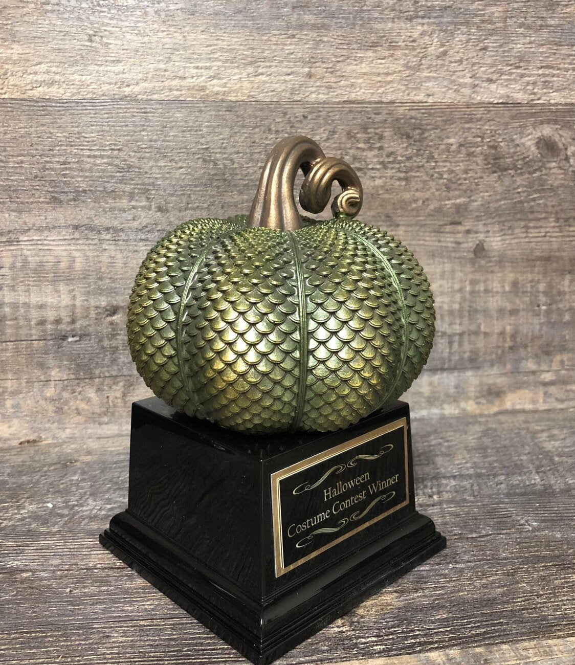 Halloween Trophy Snake Skin Reptile Pumpkin Carving Contest Jack O Lantern Best Costume Contest Prize Halloween Decor Halloween Trophies