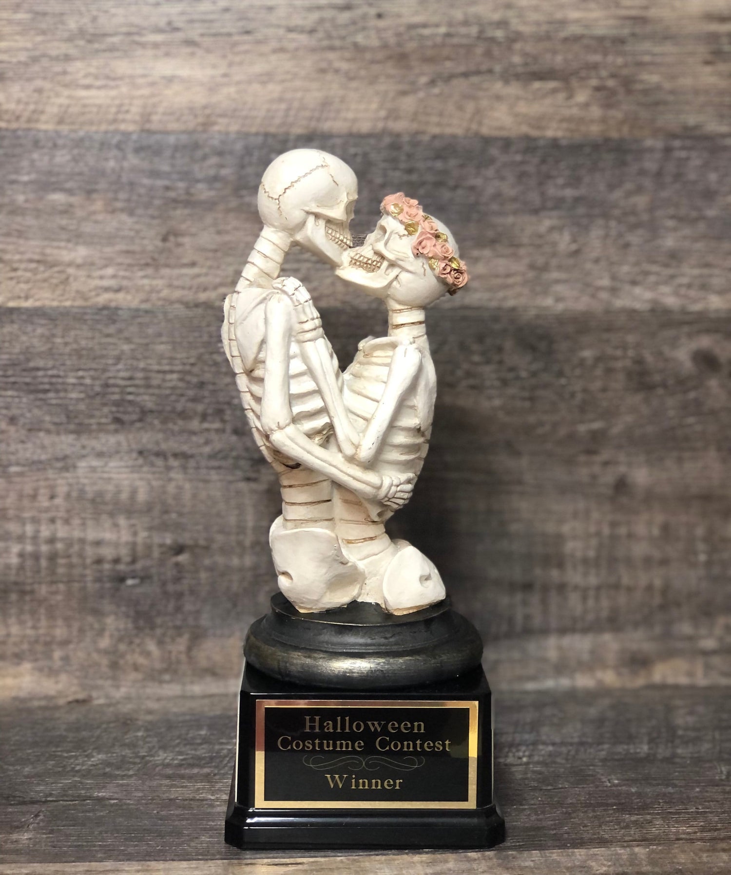 Halloween Trophy Couple Costume Contest Winner Skeleton Casket Trophy Dia De Los Muertos Winner Couples Trophies Halloween Decor Skull