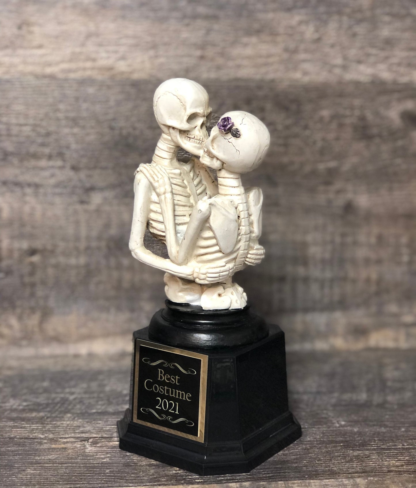 Halloween Trophy Couple Costume Contest Winner Skeleton Casket Trophy Dia De Los Muertos Winner Couples Trophies Halloween Decor Skull