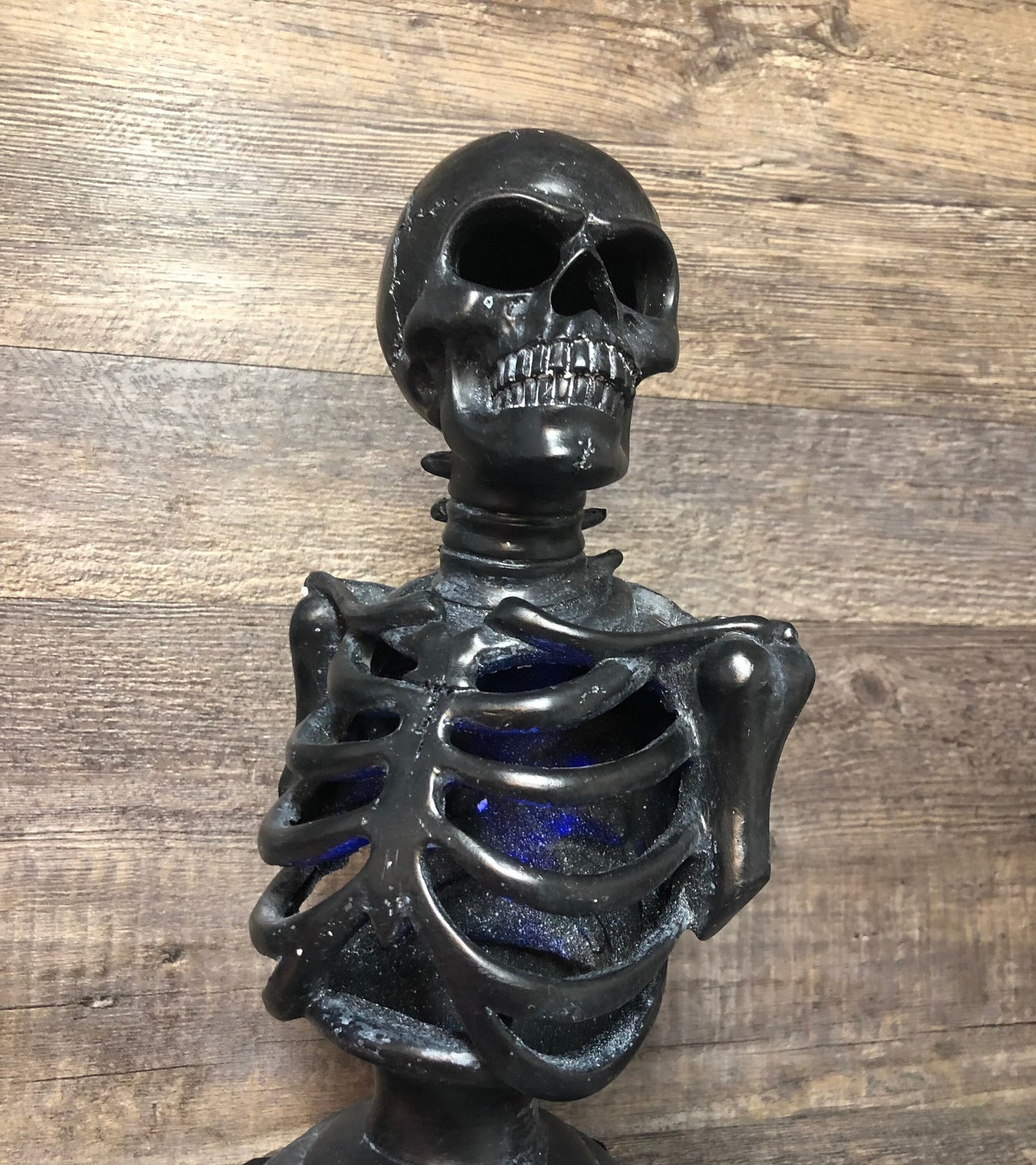 Halloween Trophy Skeleton Scariest Costume Contest LIGHTS UP Best Costume Dia De Los Muertos Skeleton Trophies Skull Vintage Halloween Decor
