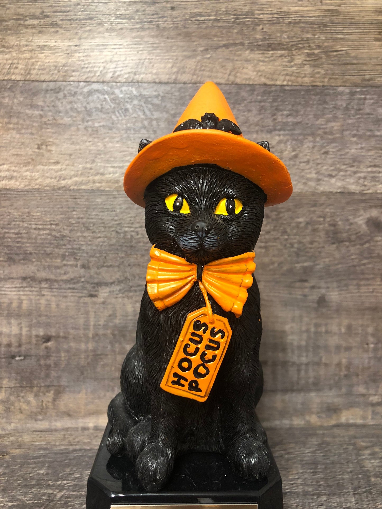 Halloween Trophy Scariest Costume Contest Pumpkin Carving Best Costume Black Cat Day of the Dead Dia De Los Muertos Trunk Or Treat