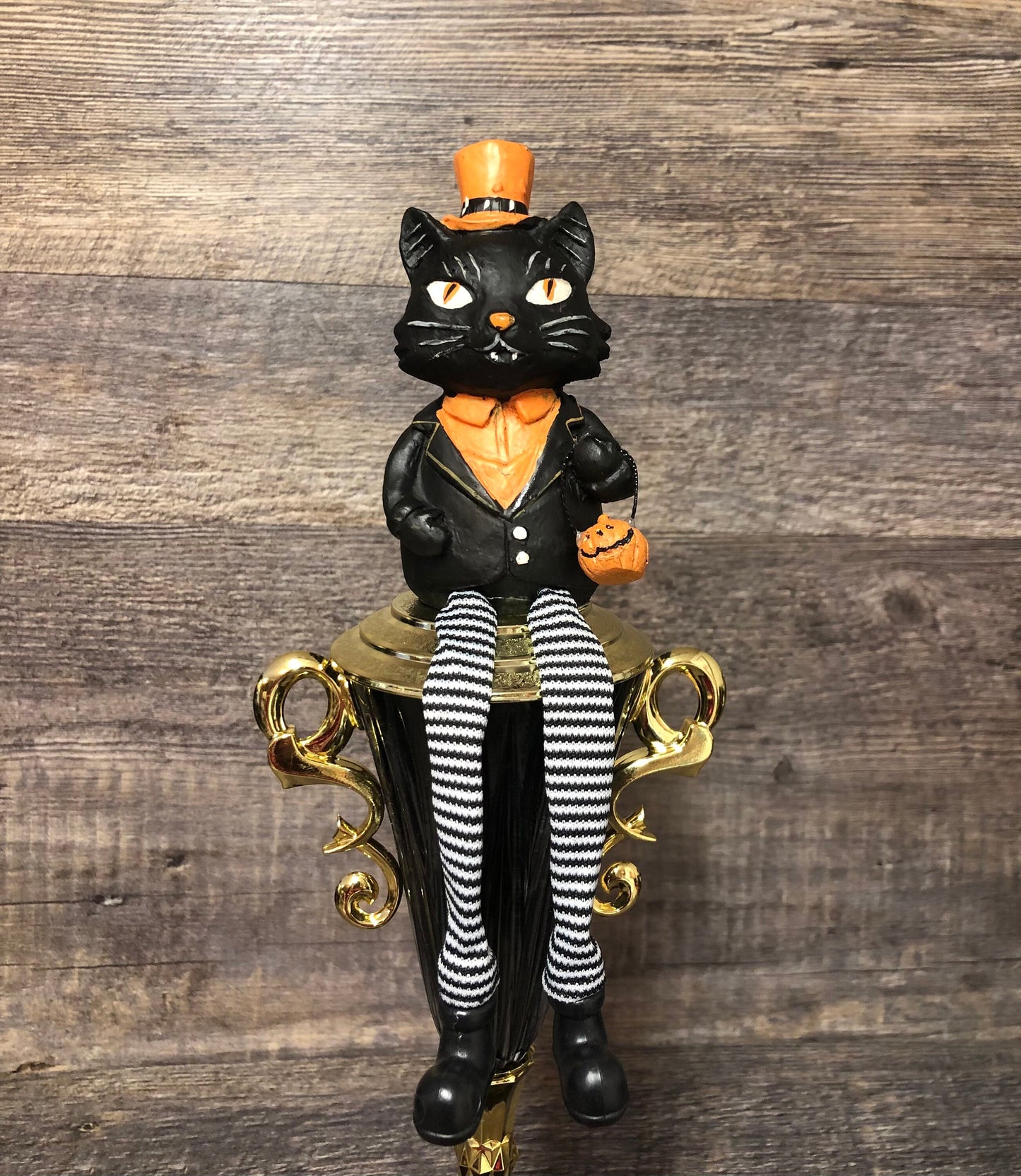 Halloween Trophy Black Cat Pumpkin Carving Contest Winner Costume Contest Black Bat Halloween Decor Jack O Lantern Trunk Or Treat Pumpkin