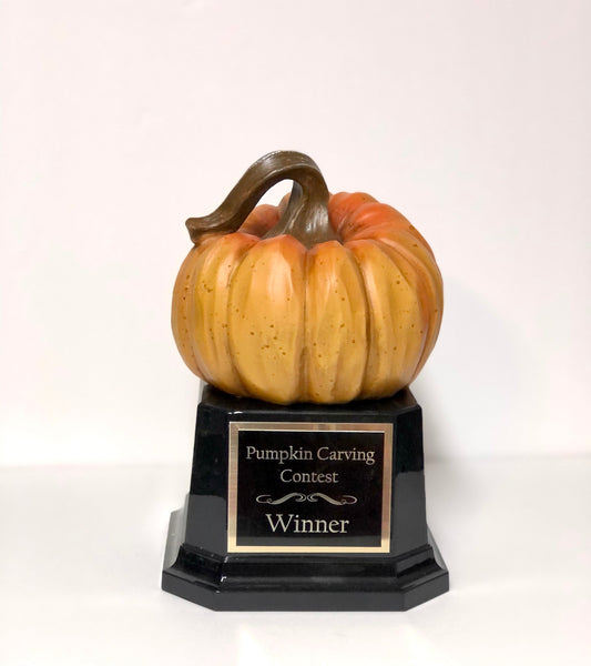 Halloween Pumpkin Trophy Carving Contest Jack O Lantern Trophy or Best Costume Contest Prize Pumpkin Halloween Decor Halloween Trophies
