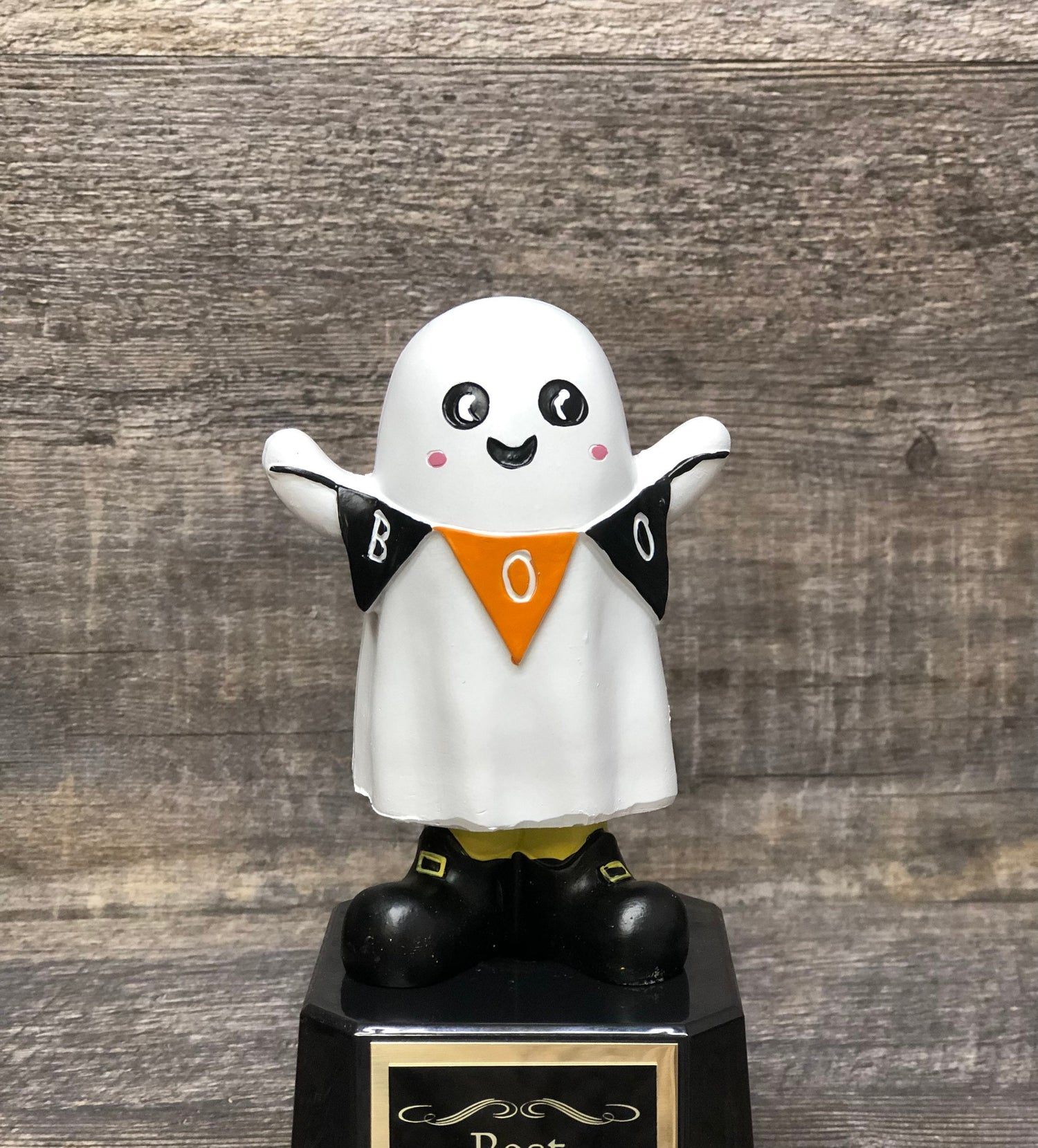 Halloween Trophy Dia De Los Muertos Day of the Dead Halloween Ghost Trophy Bobble Costume Contest Winner Best Costume Scariest Costume