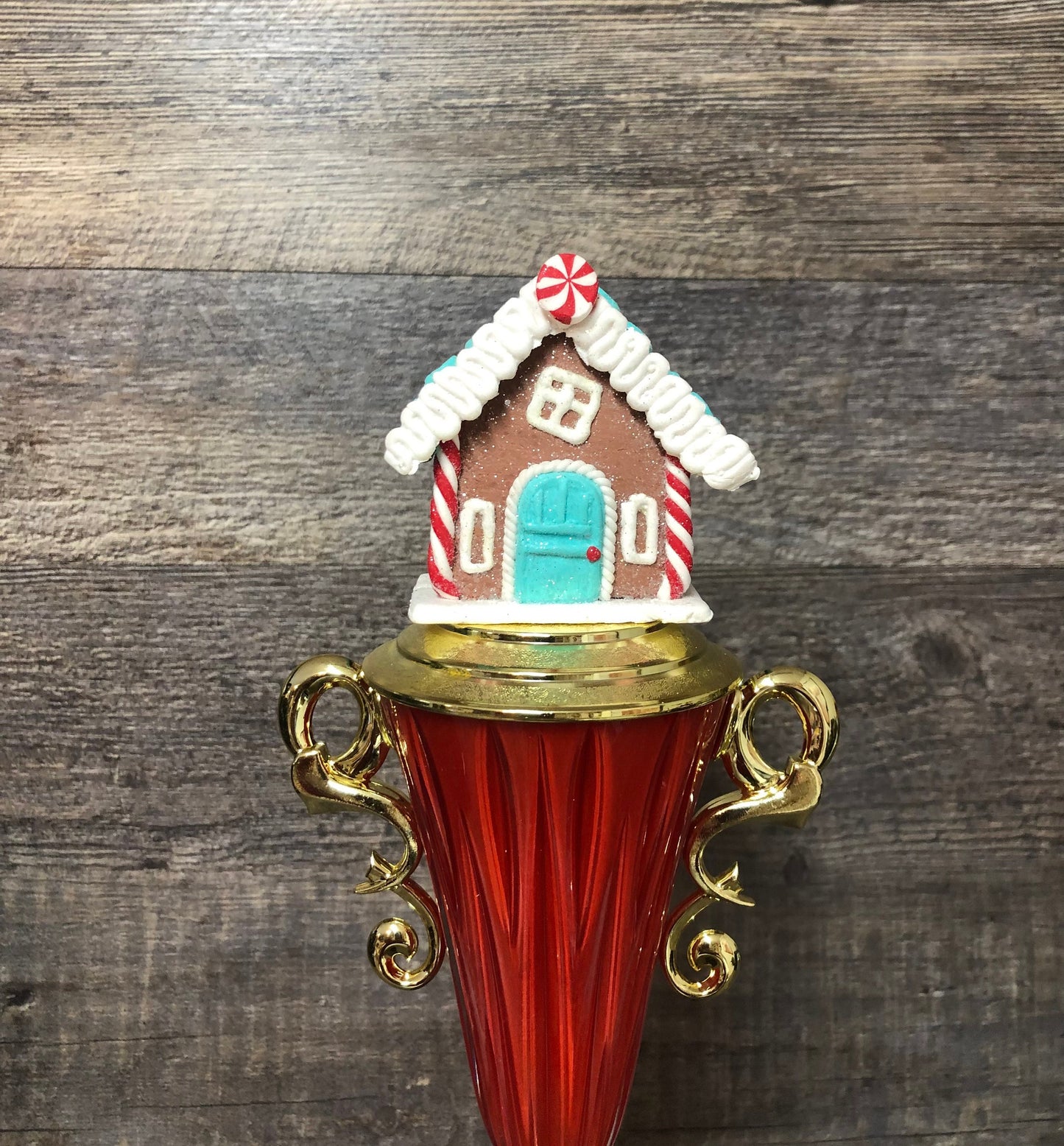 Gingerbread Decorating Trophy Cookie Bake Off Ugliest Ugly Sweater Contest Family Christmas Trophy Winner Christmas Decor Holiday Decor