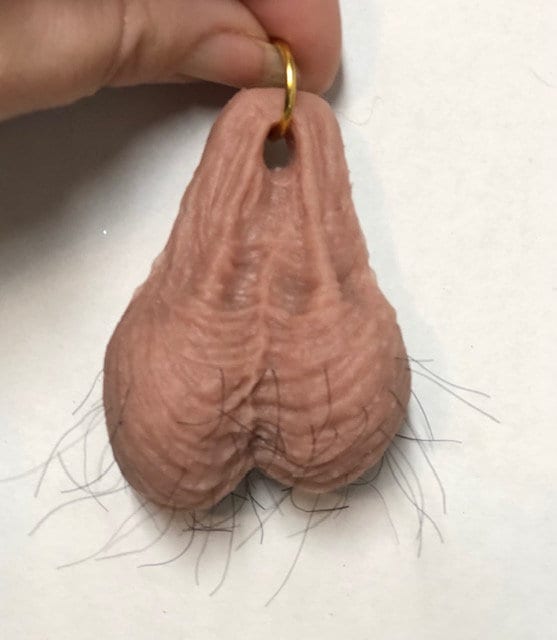 HAIRY Testicle Trophy Funny Hairy Balls Fantasy Football Loser Trophy You Suck Balls Last Place Trophy FFL Sacko Trophy Adult Humor Gag Gift