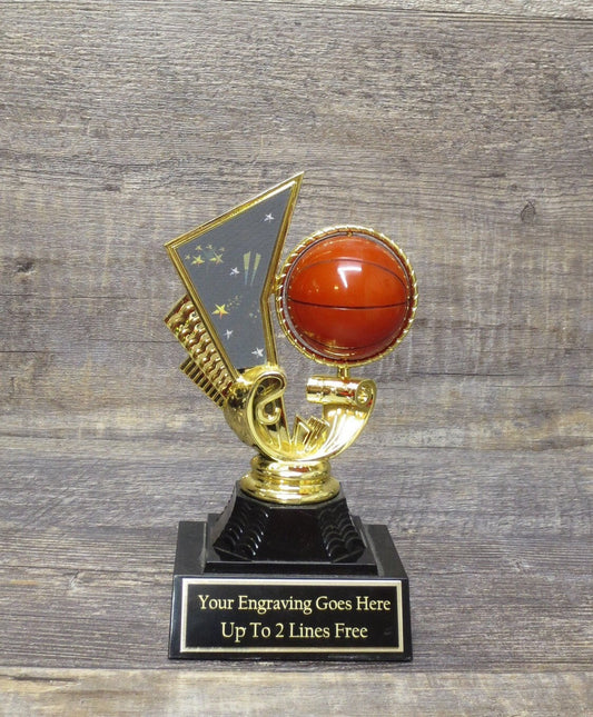 Basketball Trophy Award Basketball Madness Trophy Fantasy Basketball League Champ Team Participation Award Personalized Jr League