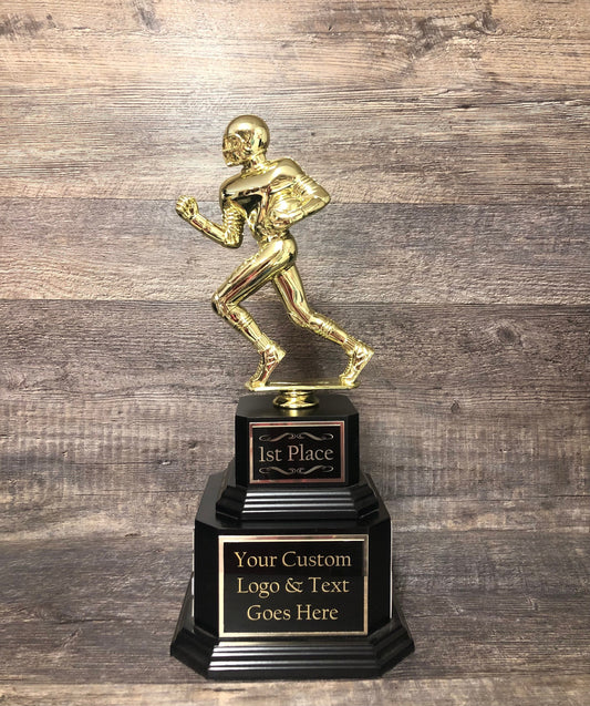 Fantasy Football League Perpetual Trophy FFL Trophy 17" Football Champion Trophy Football League Sports Award Winner XL Figure