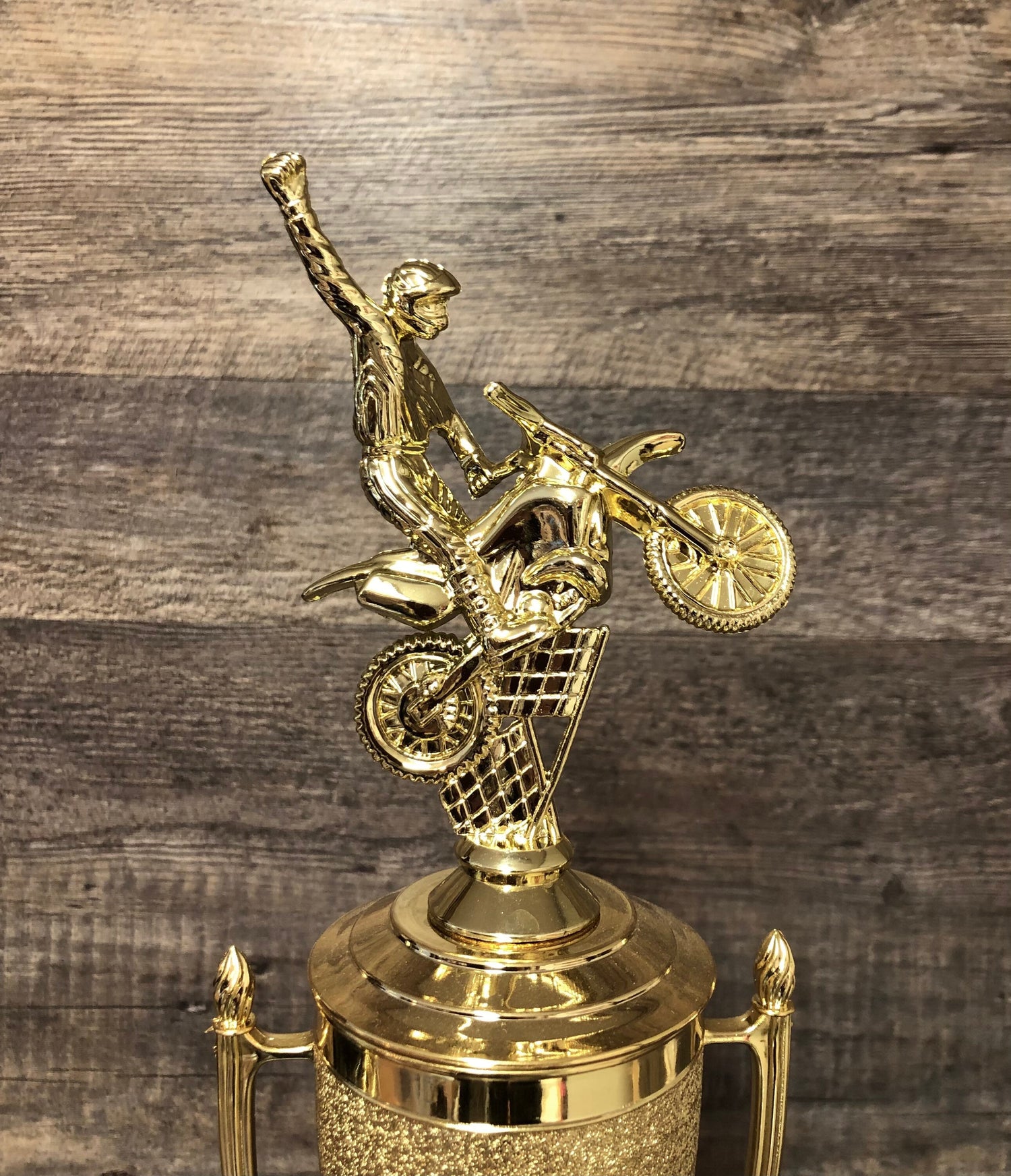 Motorcycle Racer Trophy Motorcycle Racing Trophy Spark Plug Fantasy MX SX Trophy Plastic Cup ...