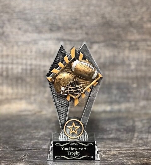 Fantasy Football Trophy FFL Football Champion Winner Fantasy League Champion Custom Trophy Sports Award Fantasy Football Trophy FFL Trophy