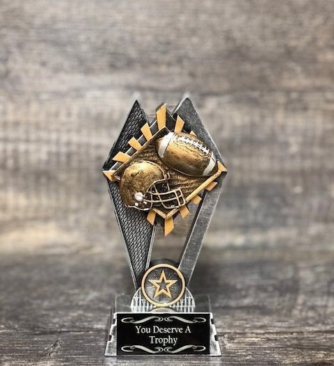 Fantasy Football Trophy FFL Football Champion Winner Fantasy League Champion Custom Trophy Sports Award Fantasy Football Trophy FFL Trophy