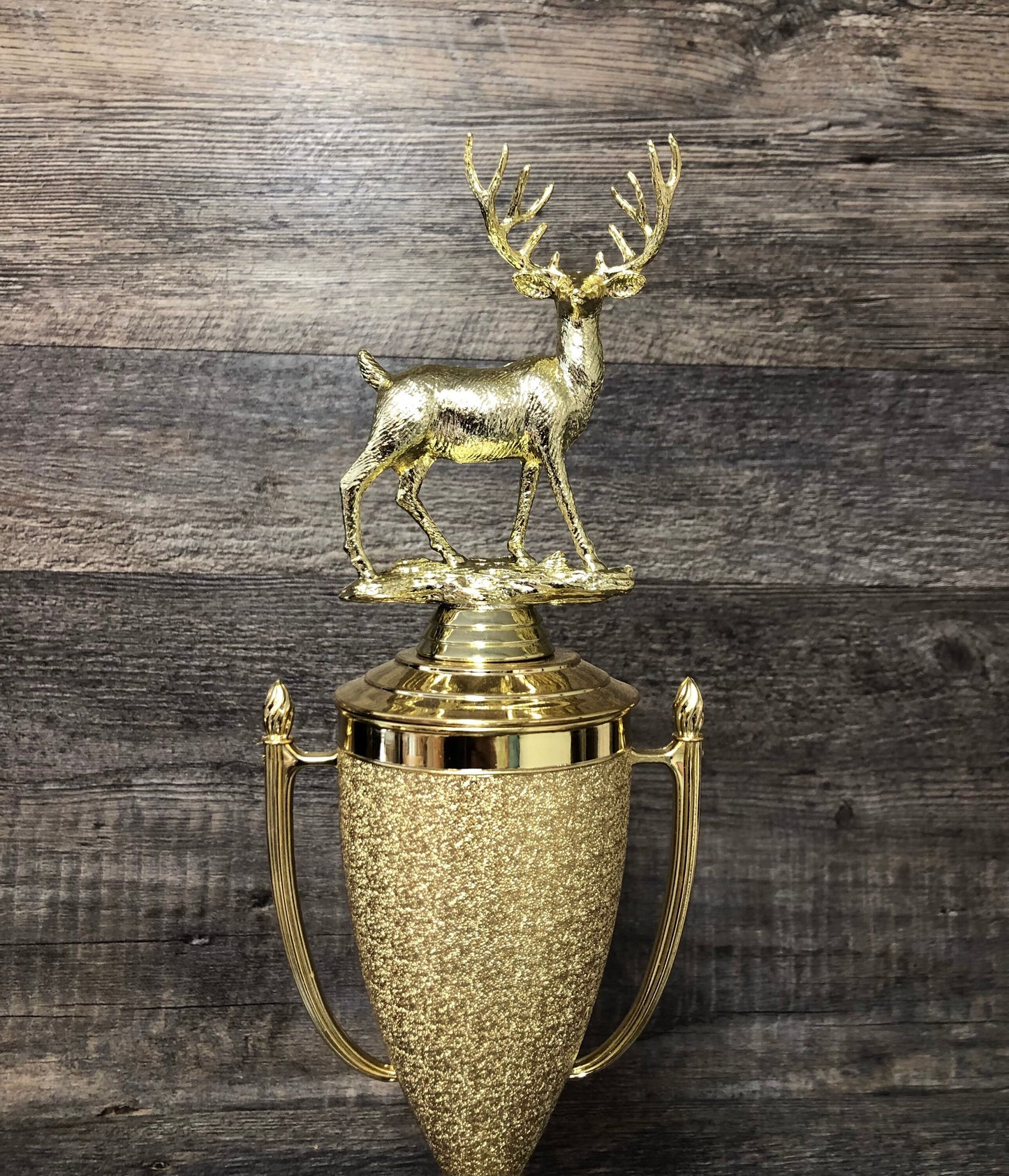 Biggest Buck Champion Personalized Hunting Trophy Oh Deer Funny Trophy Painted Fathers Day Man Cave Decor Husband Dad Boyfriend Deer Hunter