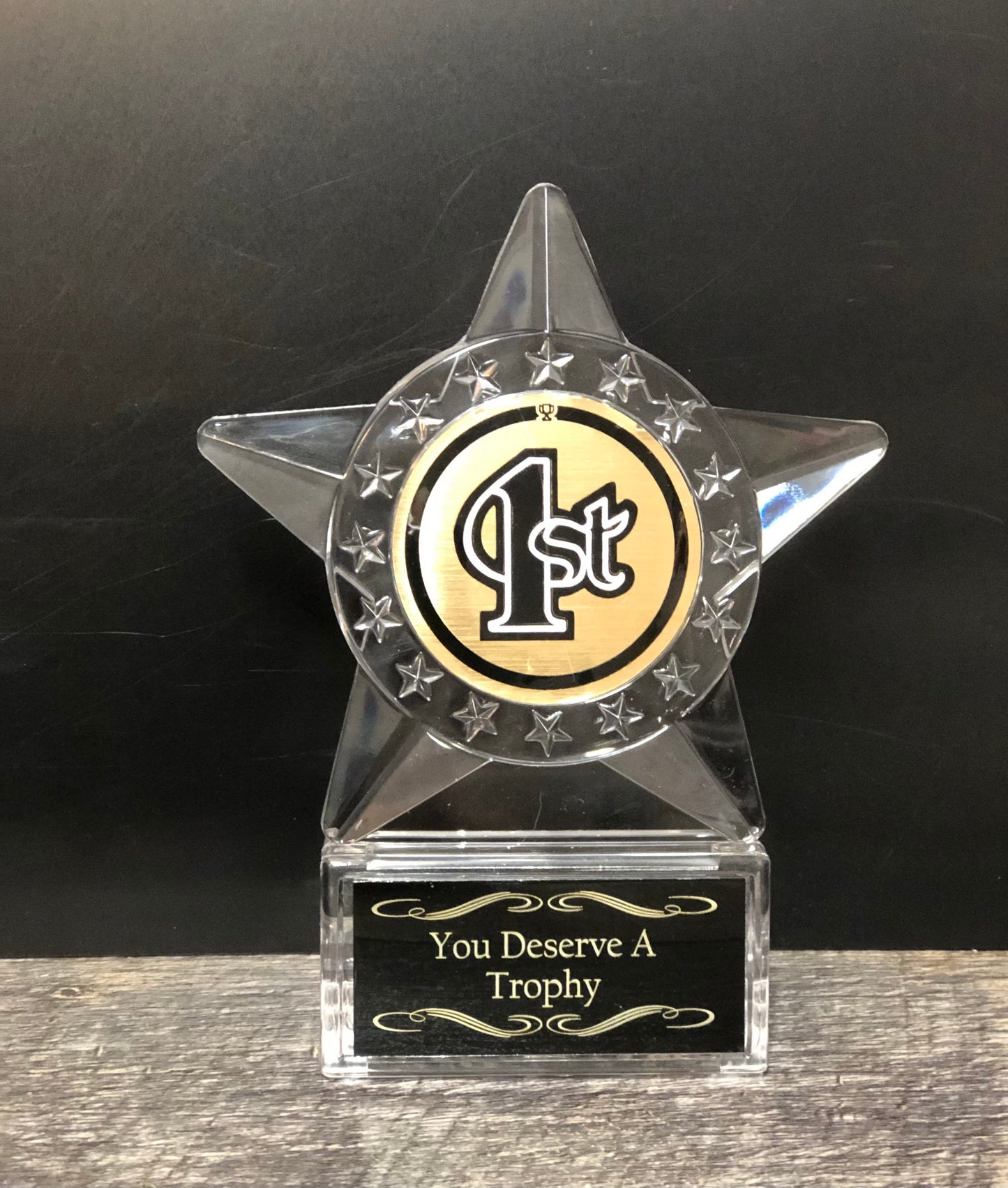 Mini Star Trophy Personalized You Deserve A Trophy Best Boss Trophy Achievement Award Appreciation Award Employee of the Month