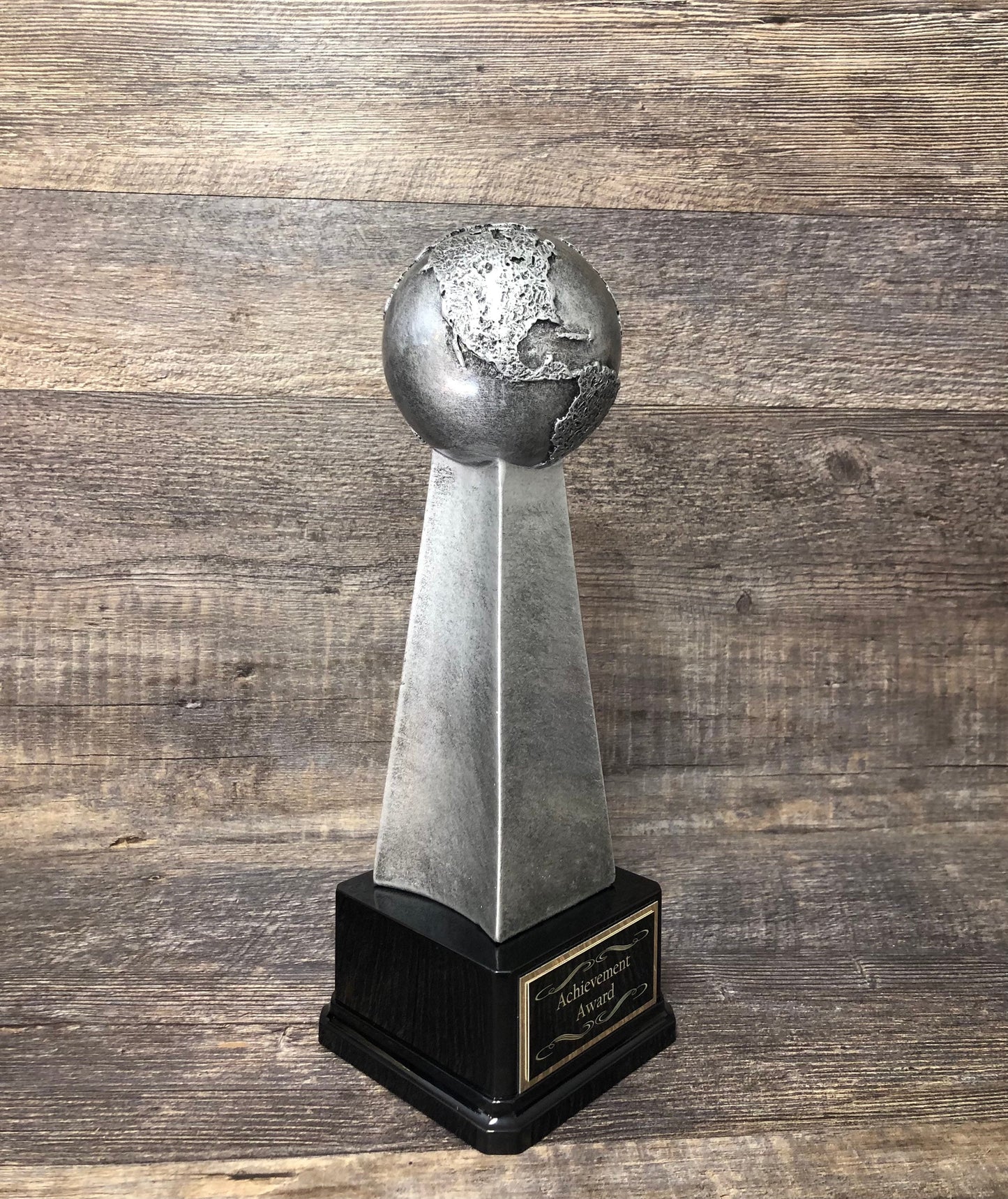 World Globe Trophy Global Achievement Trophy Personalized You Mean The World To Me Funny Trophy Top Sales Appreciation Best Boss Trophy