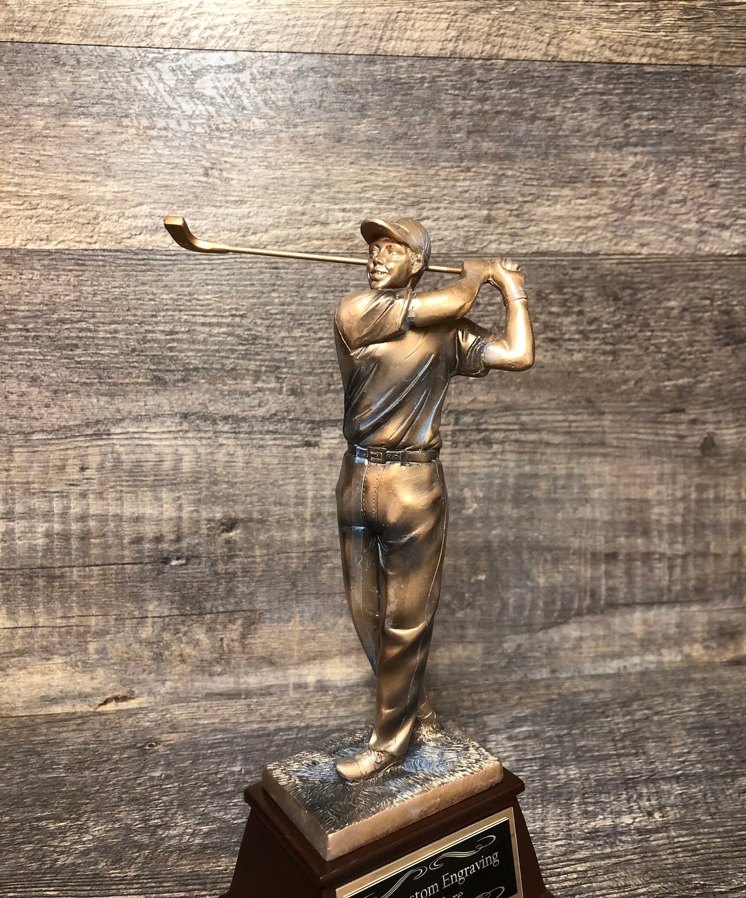 Set of 4 Classic Golf Trophies Tournament Trophy Golf Charity Event Hole In One Under Par Bragging Rights Best Score Guys Weekend Trip