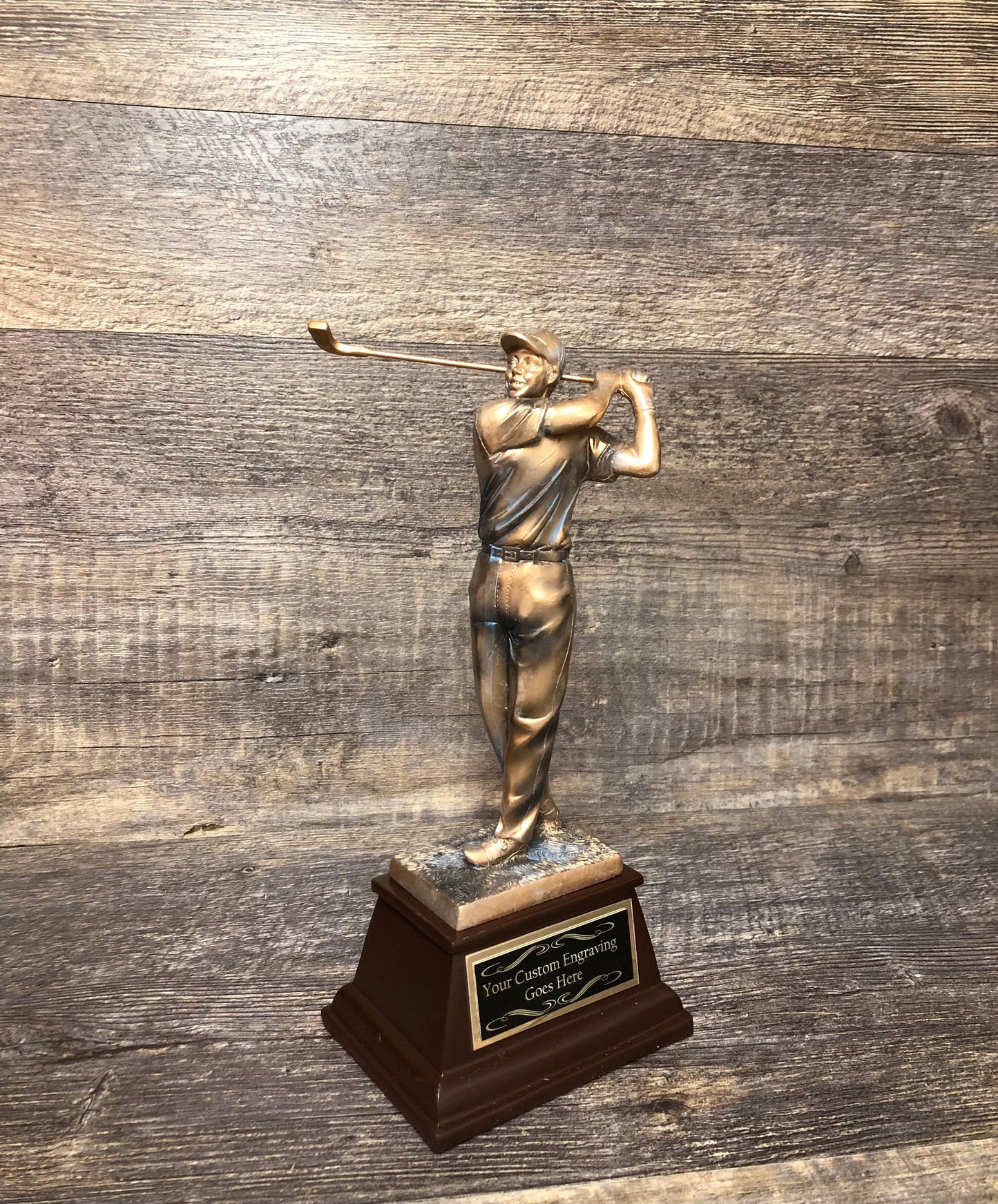 Classic Golf Trophy Tournament Trophy Golf Charity Event Trophy Hole In One Under Par Bragging Rights Best Score Guys Weekend Trip