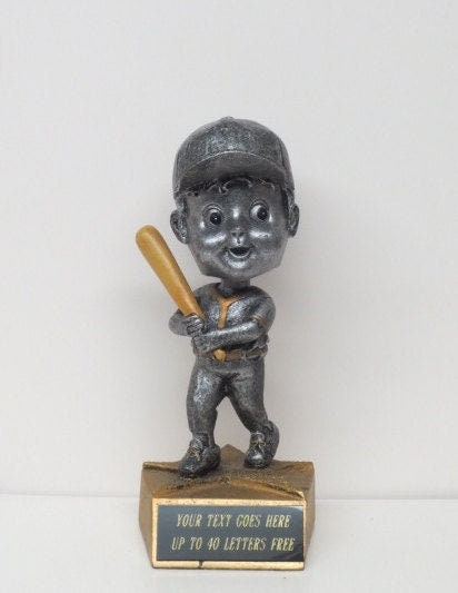 Baseball Trophy Kids Baseball Trophy T Ball Trophy Sports Award Girls Rookie Jr Child's Bobble Head Includes FREE ENGRAVING