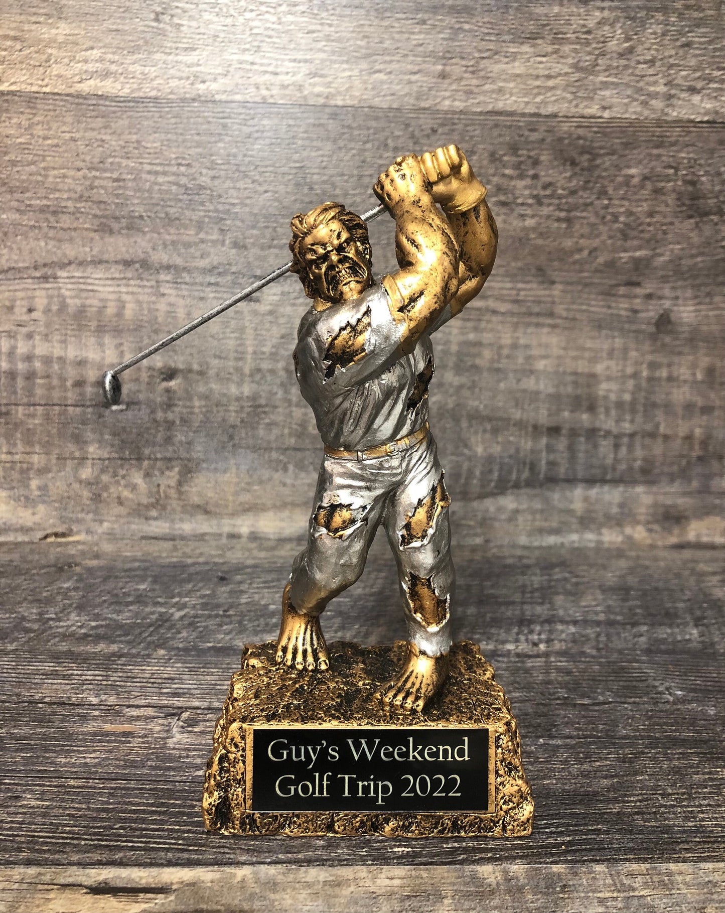 Golf Trophy Tournament Beast Trophy Classic Golf Charity Event Trophy Hole In One Under Par Beast Bragging Right Best Score Guys Weekend