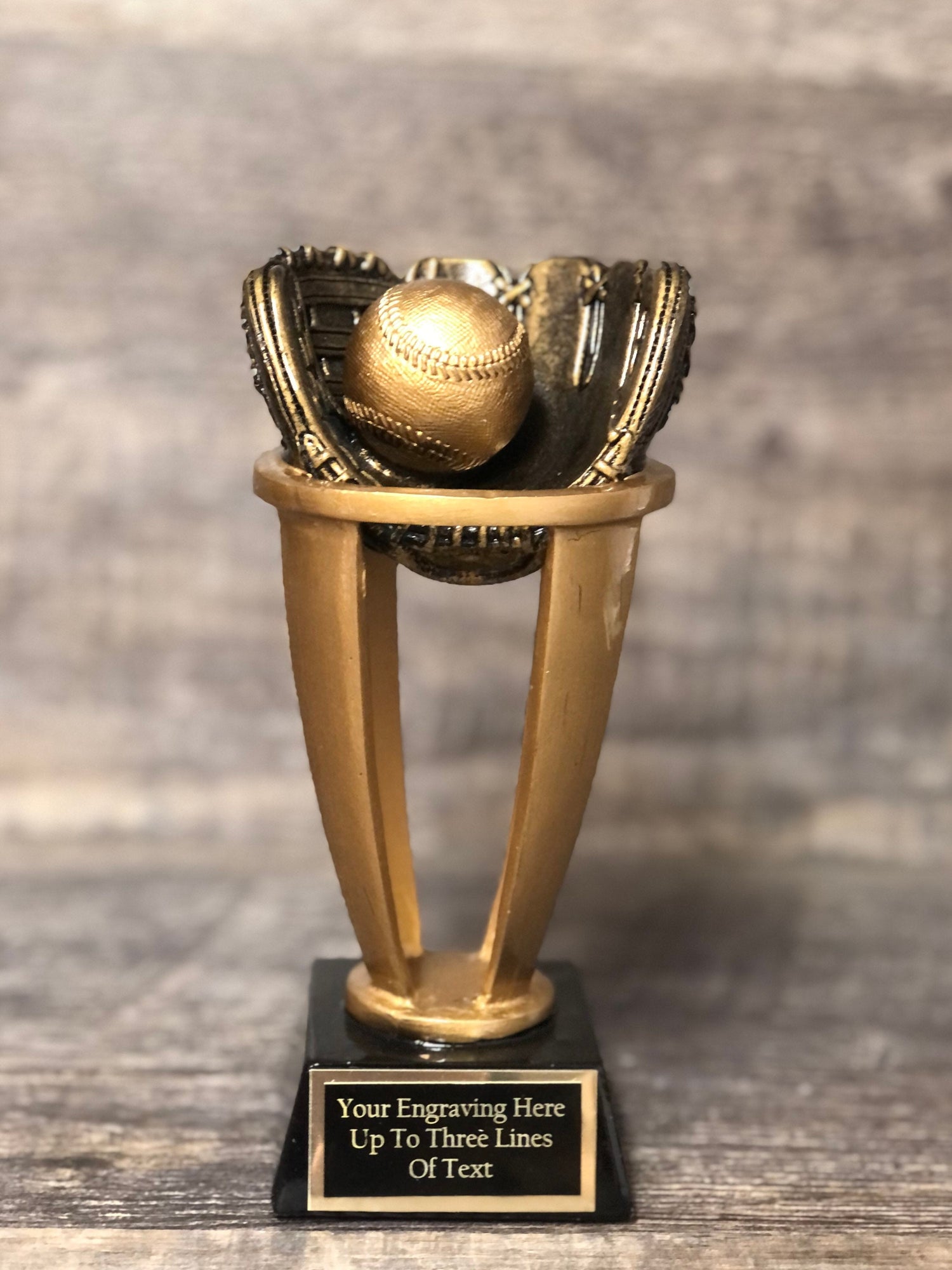 Baseball Trophy MVP Baseball Award Fantasy Baseball Trophy 7.5" Personalized Baseball Trophy Championship Funny Trophy