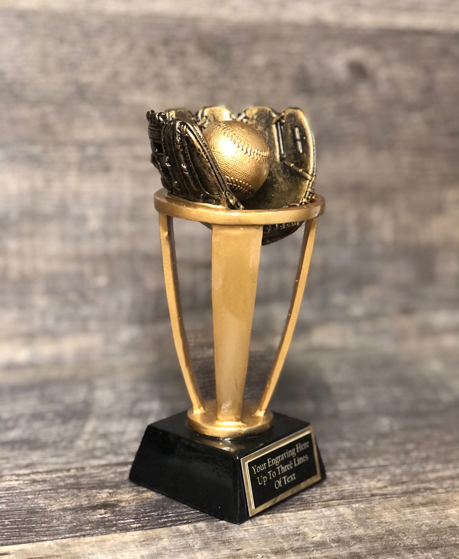 Baseball Trophy MVP Baseball Award Fantasy Baseball Trophy 7.5" Personalized Baseball Trophy Championship Funny Trophy