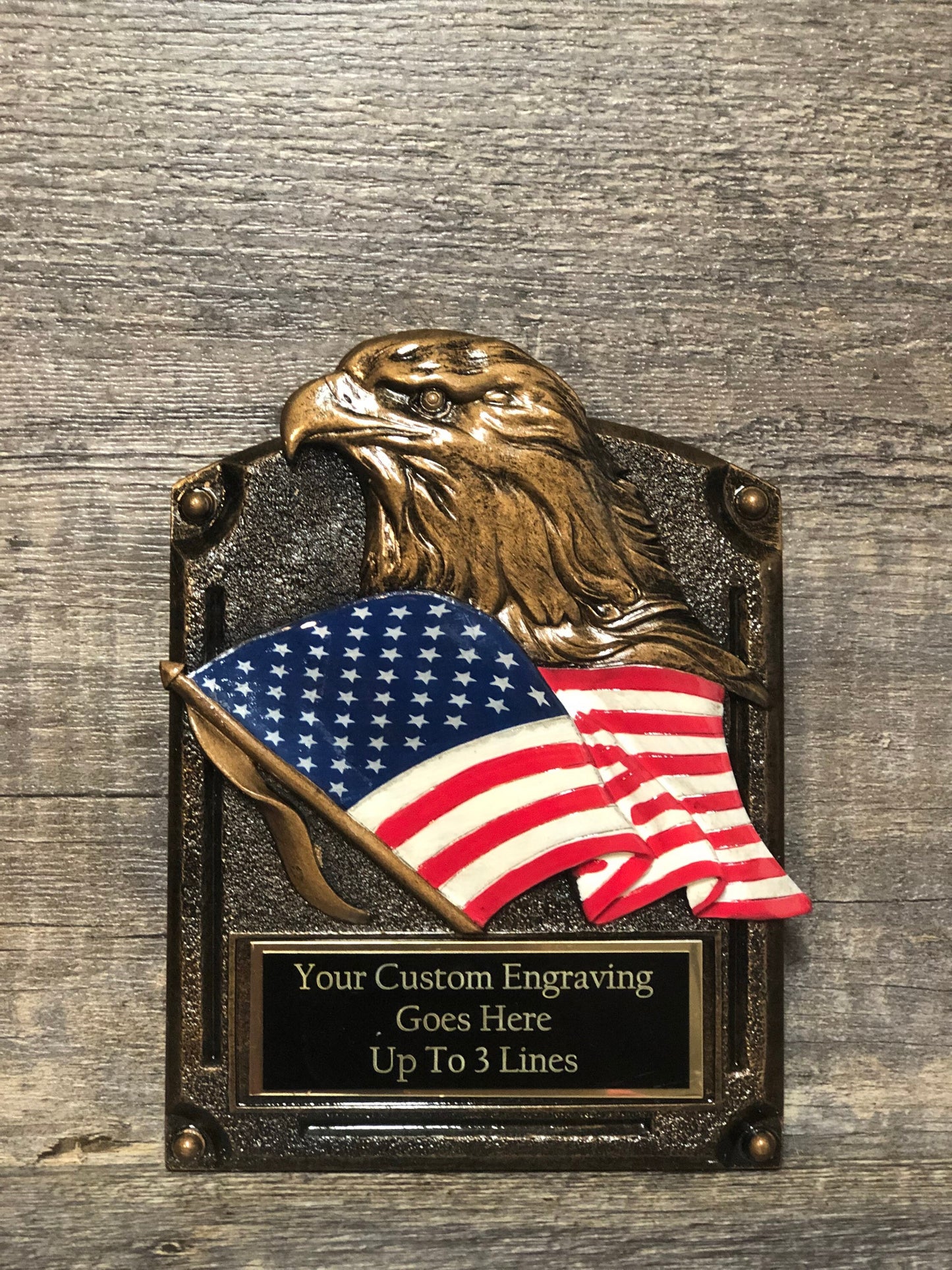 Eagle Plaque Memorial Trophy Retirement Achievement Award Victory Trophy Years Of Service Military Thank You Gift Appreciation Award