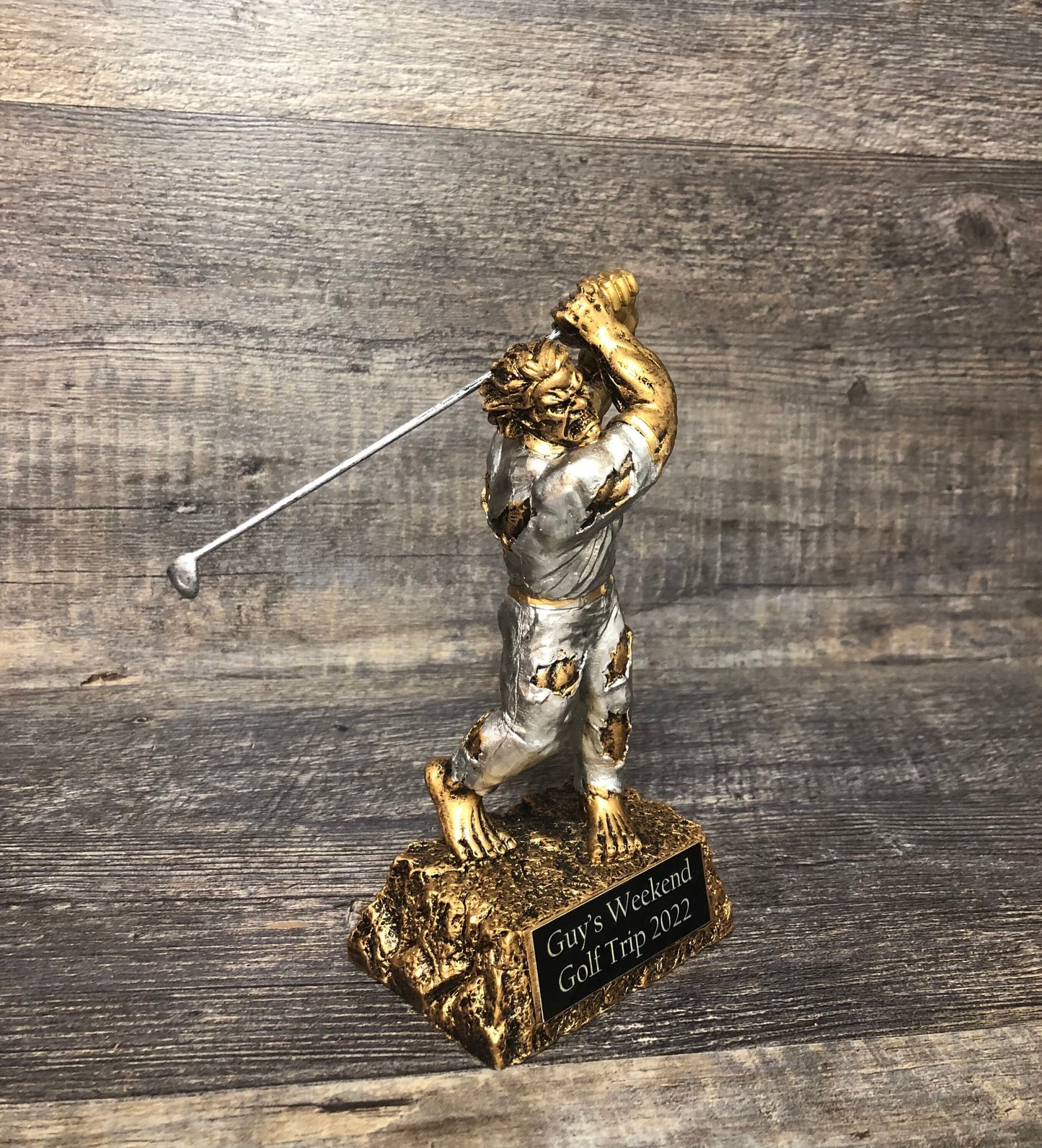 Golf Trophy Tournament Beast Trophy Classic Golf Charity Event Trophy Hole In One Under Par Beast Bragging Right Best Score Guys Weekend