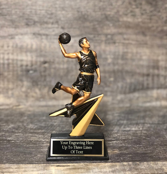 Basketball Trophy Award Basketball Madness FBL FBBL Fantasy Basketball Bracket Champion 9" Trophy Fantasy Basketball League Champ