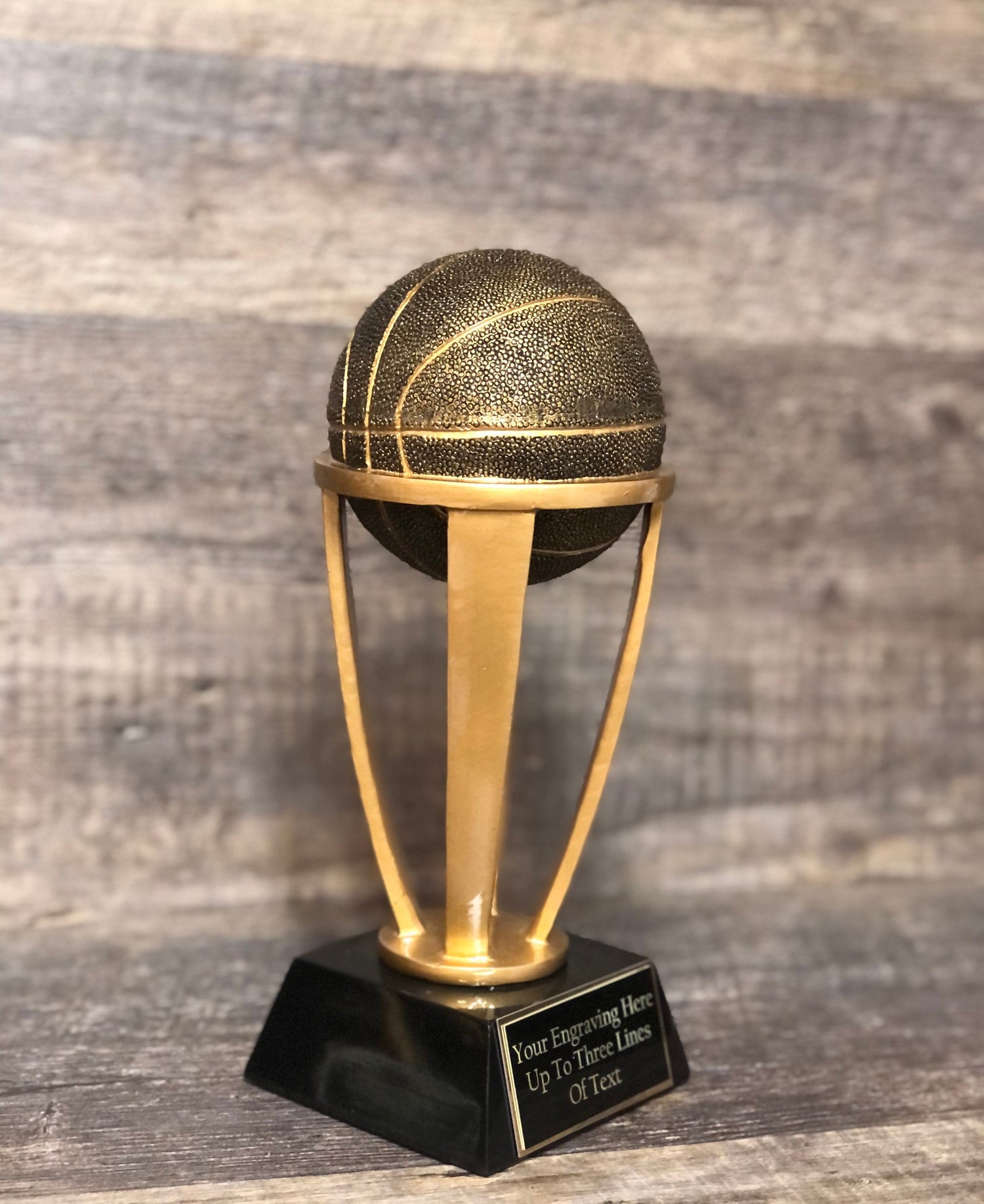 Basketball Trophy Award Basketball Madness 10.5" Trophy FBL FBBL Fantasy Basketball League Bracket Champion Participation Award