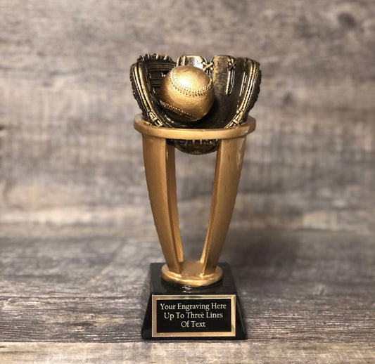 Baseball Trophy MVP Baseball Award Fantasy Baseball Trophy 7.5" Personalized Baseball Trophy Championship Funny Trophy