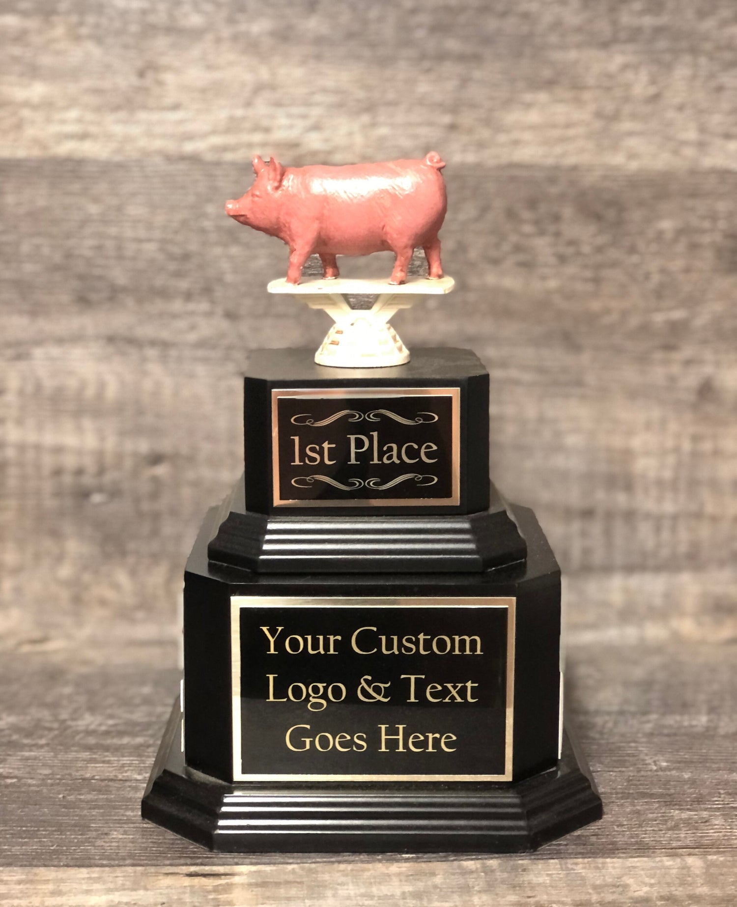 BBQ Trophy Perpetual Competition Cook Off Champion Trophy Best BBQ Trophy Pig Trophy Best Ribs Best Chicken Best Beef Trophy Award Winner