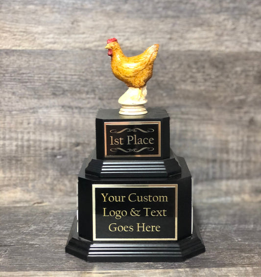 BBQ Trophy Perpetual Competition Cook Off Champion Trophy Best BBQ Trophy Best Chicken Trophy Best Wings Trophy Wing Eating Award Winner