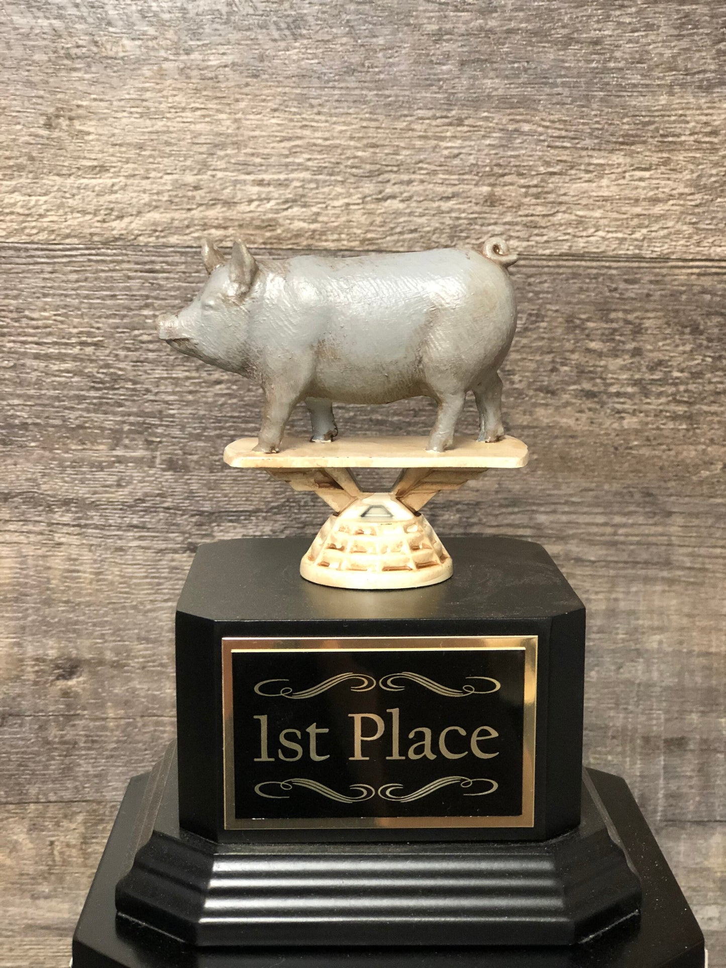 BBQ Trophy Perpetual Competition Cook Off Champion Trophy Best BBQ Trophy Pig Trophy Best Ribs Best Chicken Best Beef Trophy Award Winner