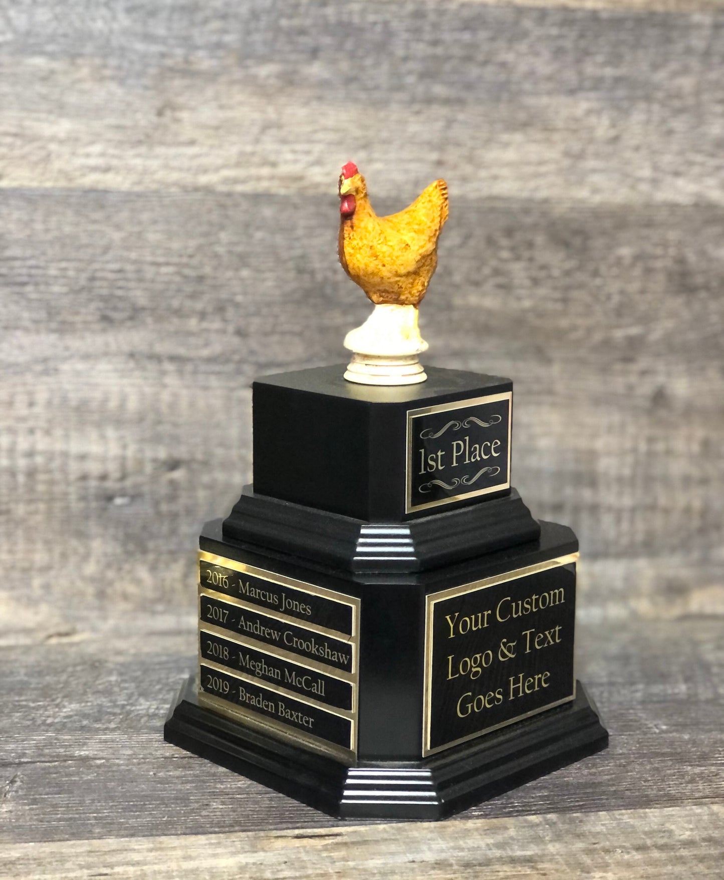 BBQ Trophy Perpetual Competition Cook Off Champion Trophy Best BBQ Trophy Best Chicken Trophy Best Wings Trophy Wing Eating Award Winner