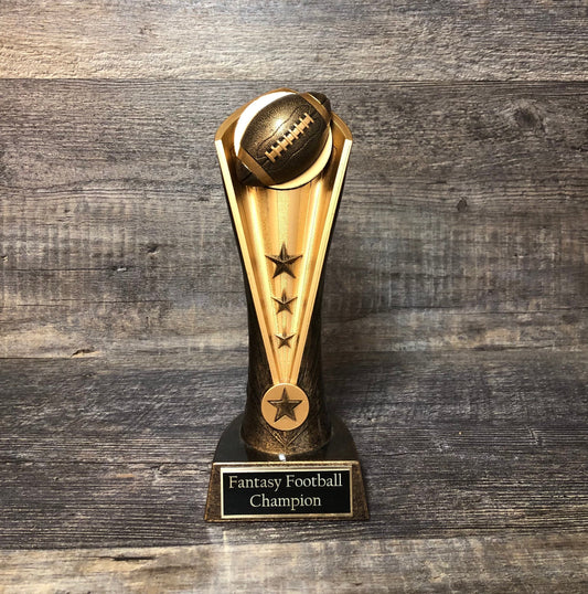 Fantasy Football Trophy Award 9" Trophy Fantasy Football League Champion Trophy Award Bragging Rights FFL Trophy Football League Champion